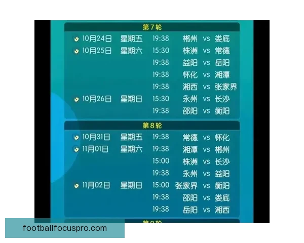 湘超联赛最新积分榜全解析及球队排名走势分析